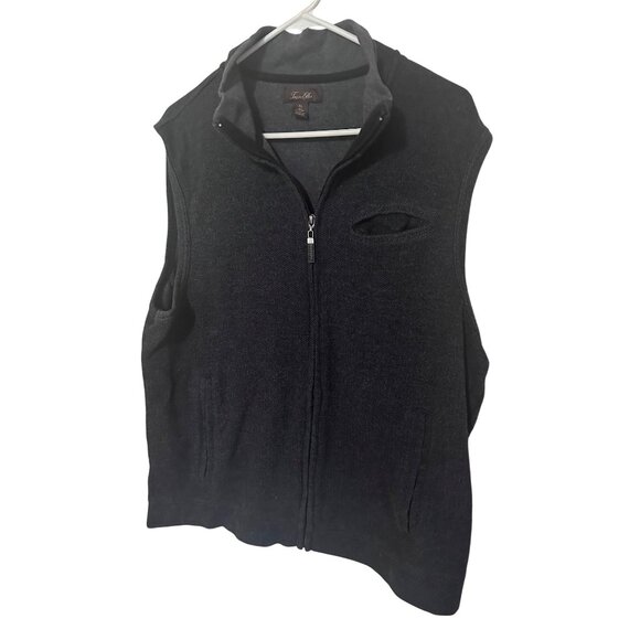 Tasso Elba blue zip vest size XL - Picture 1 of 5